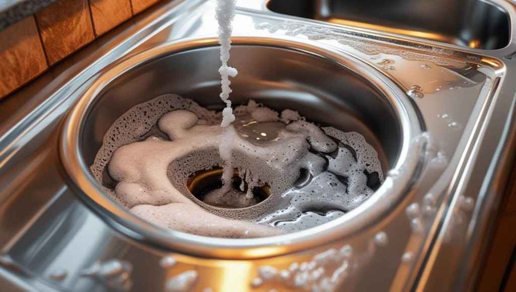 Unclog the Drain with Baking Soda and Vinegar